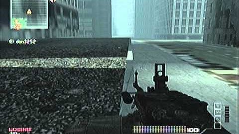 MW3 New way out of the map on Downturn