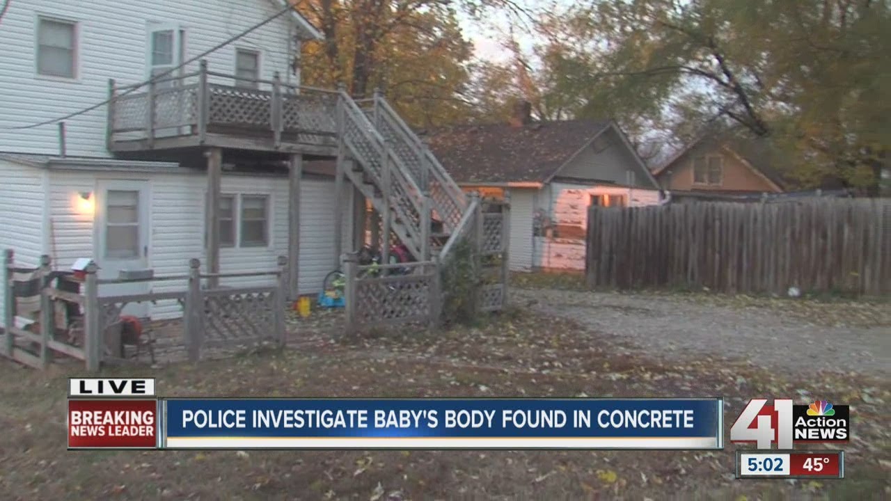 Cass County awaits autopsy of baby found in tub of concrete YouTube