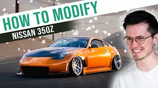 How to Modify a Nissan 350z