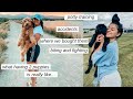 NEW MORNING ROUTINE WITH TWO PUPPIES // with q & a *ITS HARD*
