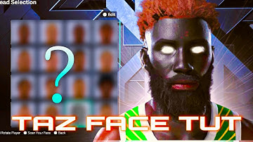 TAZ FACE GLITCH TUTORIAL ON 2K26!
