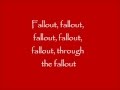 Fallout-Marianas Trench lyric video