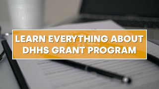 DHHS Grant Program Application Requirements with 5 Easy Tips to Follow Before Applying