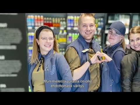 Uusien työvaatteiden lanseeraus & S-market Hakaniemi