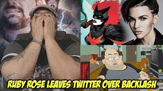 Ruby Rose Leaves Twitter over Batwoman Backlash!!!