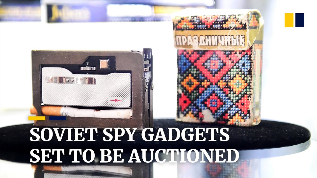 Soviet Cold War spy gadgets up for auction in US YouTube