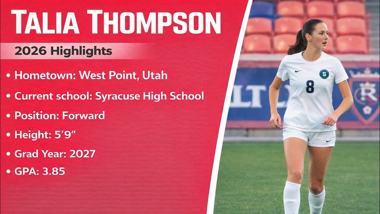 Talia Thompson 2026 Highlights