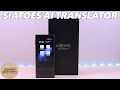 SIATOES AI Translator - Portable Language Translator Review