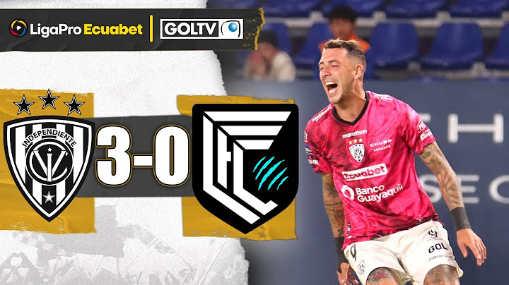 Los NEGRIAZUL GOLEAN en CASA | Independiente del Valle 3-0 Cumbayá | LigaPro 2024