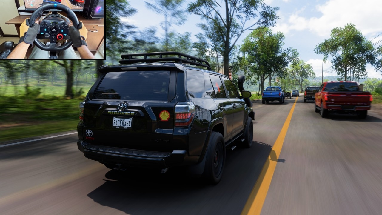 Toyota 4Runner TRD PRO VS 4x4 pickup's - Forza Horizon5 | PS5 | G29