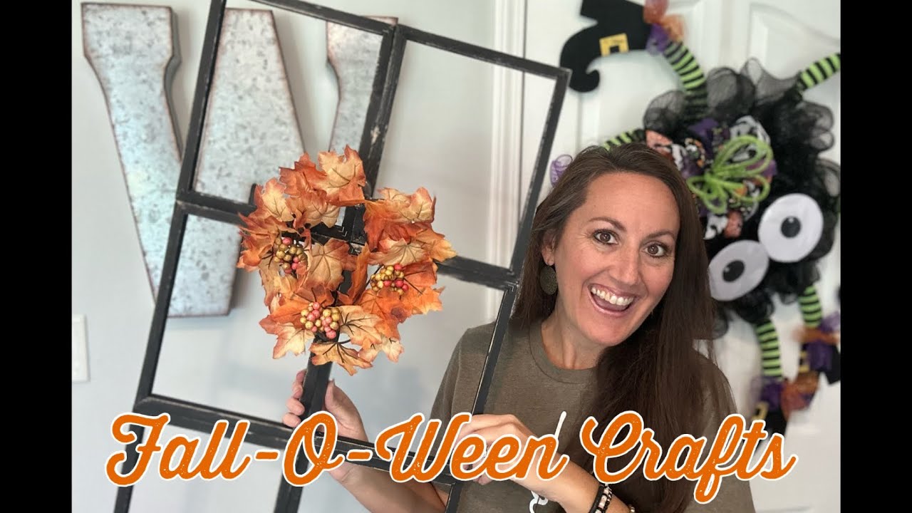 Fall-🎃-Ween Crafts | Adding Black Statement Pieces To Your Decor 🍁🍂 ...