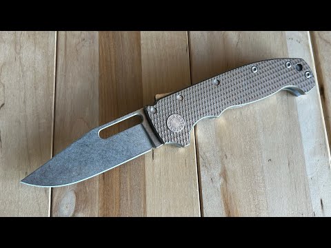 Unboxing - Demko AD20 Textured Ti Full Flat Grind
