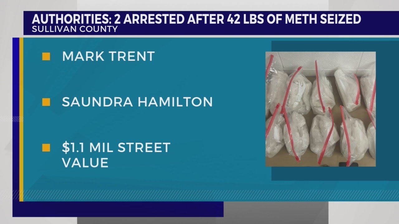 SCSO: 42 pounds of meth seized during traffic stop - YouTube
