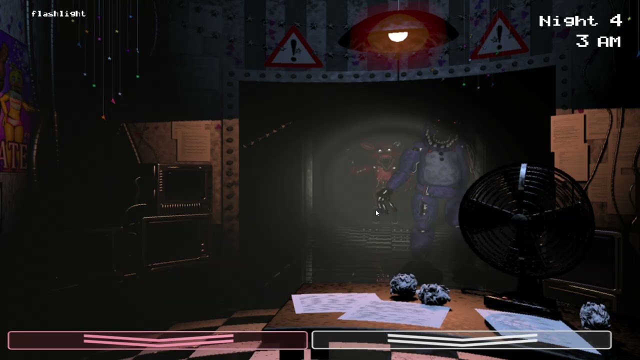 fnaf 2 ve fnaf 3 oynuyorum