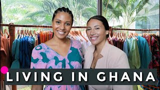 LIVING IN GHANA | Moved from Lebanon to open a fashion house Accra | Starting a business in Accra