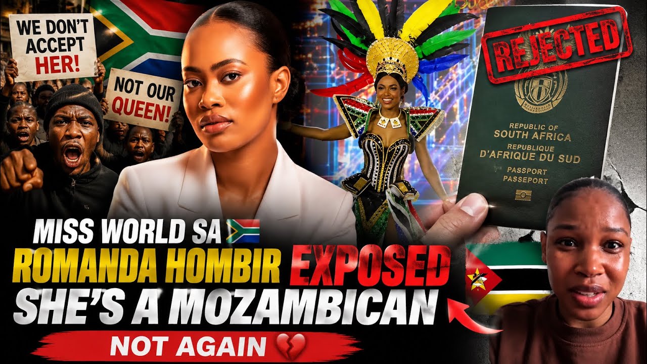 IDENTITY THEFT‼️ MISS WORLD SA 🇿🇦 ROMANDA HOMBIR EXPOSED😭SHE’S A MOZAMBICAN? 