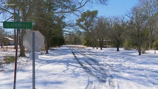 Winter storm impacts in Kershaw County