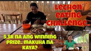 Eating challenge | 5500 na ang premyo, may manalo na kaya?