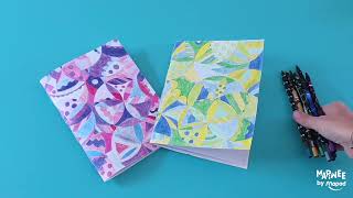 DIY Notebook | Faire un carnet de notes mandala | Activité Créative Enfant