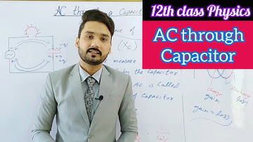 AC through capacitor | in Urdu/Hindi | 12th class physics | circuit analysis | physics ka safar