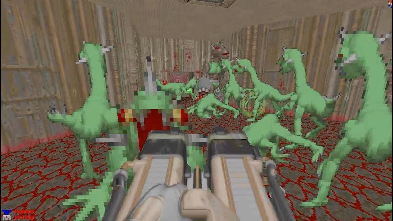 DOOM MOD BIF FREAKING MONSTER HUNT 1 BFMHUNT WAD BFM HUNT WAD DUKES HORN ELEMENT