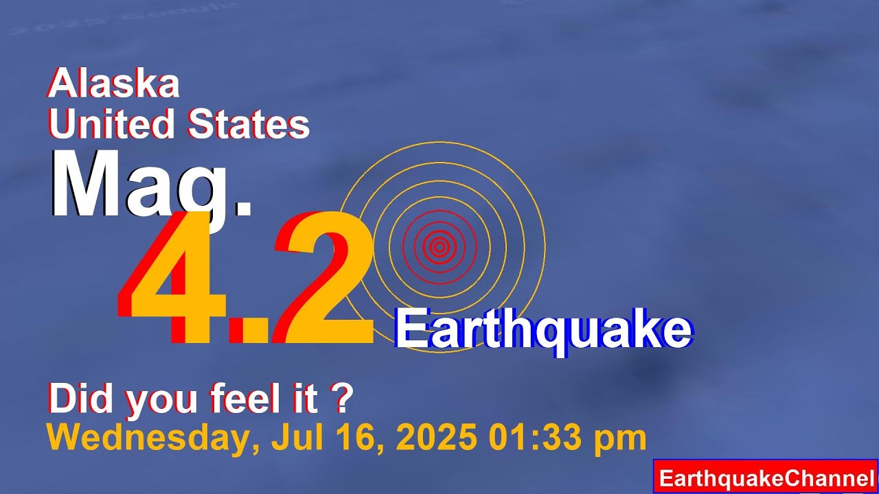 67 mi Southeast of Sand Point, Aleutians East Borough, Alaska, United States Earthquake today now
