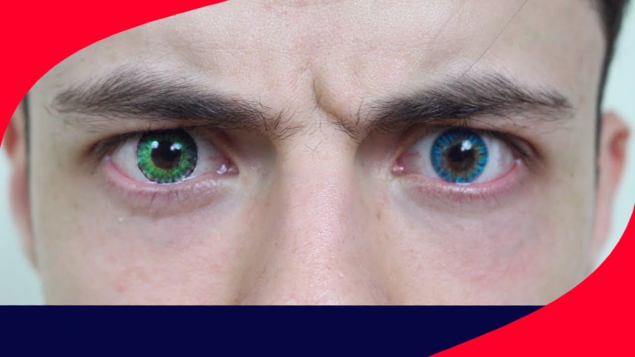 COMO MUDAR A COR DOS OLHOS? vlogs in spanish