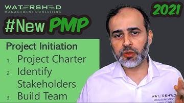 [4] How to manage Project Initiation #NewPMP2021 Student Manual & PMBOK 7 - WatershedPM -PMPUL