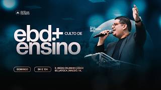 🔴 LIVE | CULTO DE ENSINO | PR. VINICIUS DINIZ | REC ALAGOAS | 14/06/2026