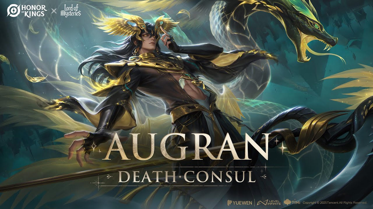 Augran Death Consul | Skin Showcase | Honor of Kings x Lord of Mysteries Collab
