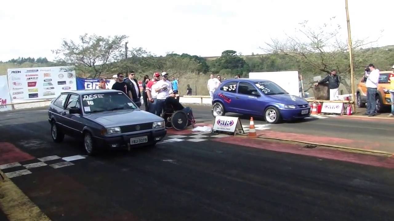 Gol GTS Turbo x Celta Turbo @ Desafio de Arrancada 2016
