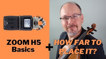 Zoom H5 Tutorial - how to sound good on YouTube