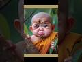 little monk so cute baby.🥰#shorts #viral #trending #littlemonk #cutebaby