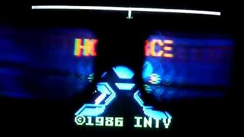 Intellivision Hover Force in 3-D Test (It Works)