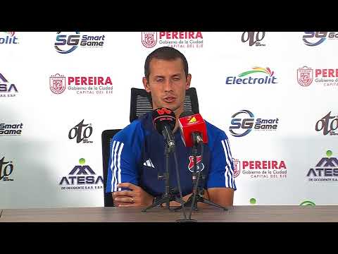 Rueda de prensa de Medellín tras su partido ante Pereira