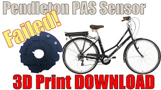 e-bike PAS Sensor fail. 3D printed replacement. Pendleton