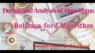 Module4: Bellman Ford Algorithm by Sumangala Biradar