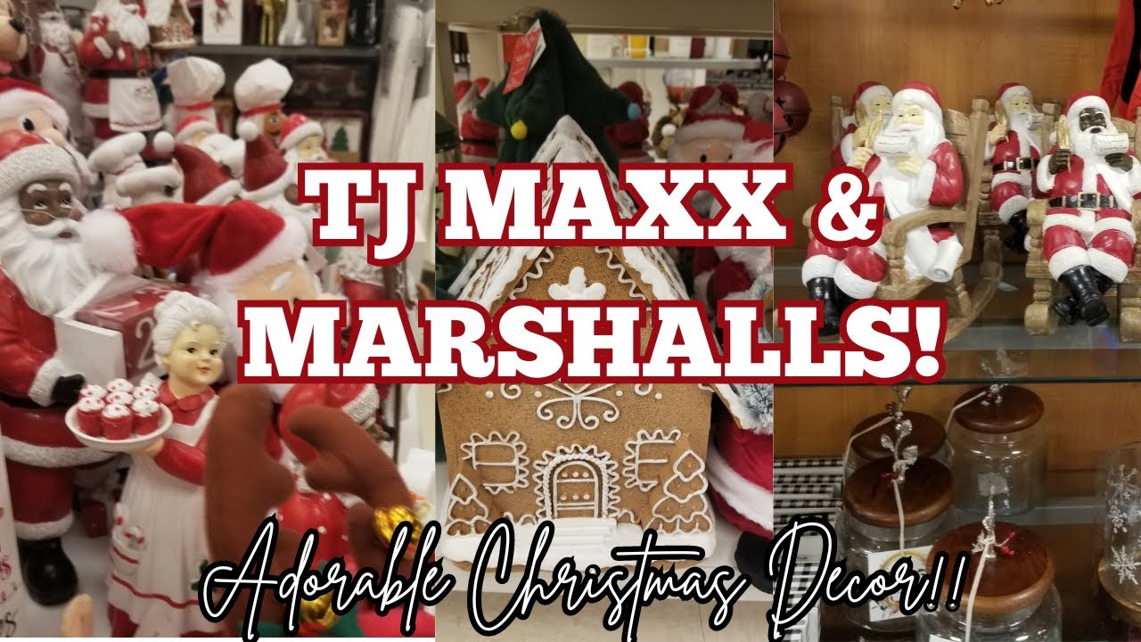 *NEW*TJ MAXX CHRISTMAS SHOP WITH ME/MARSHALLS CHRISTMAS SHOP WITH ME