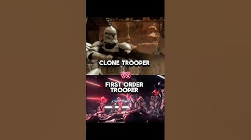 Clone Trooper Vs First Order Troopers