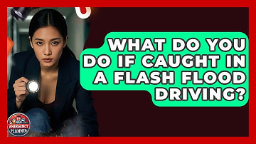 What Do You Do If Caught In A Flash Flood Driving? - Your Emergency Planner