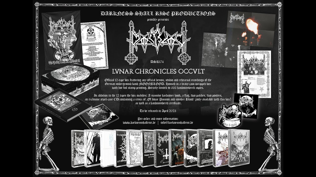 Unboxing: Moonblood ― Lunar Chronicles Occult (12-Tape Box)