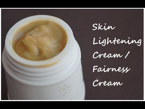How to Make Fairness Night Cream | Skin Lightening Cream 