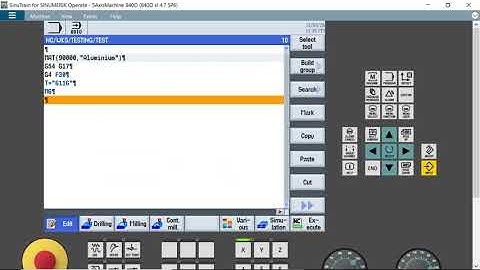 840D/828D Automatic speed and feed.