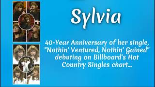 Sylvia~40-Year Anniversary of the Billboard Debut, "Nothin' Ventured Nothin' Gained" #sylvia #music