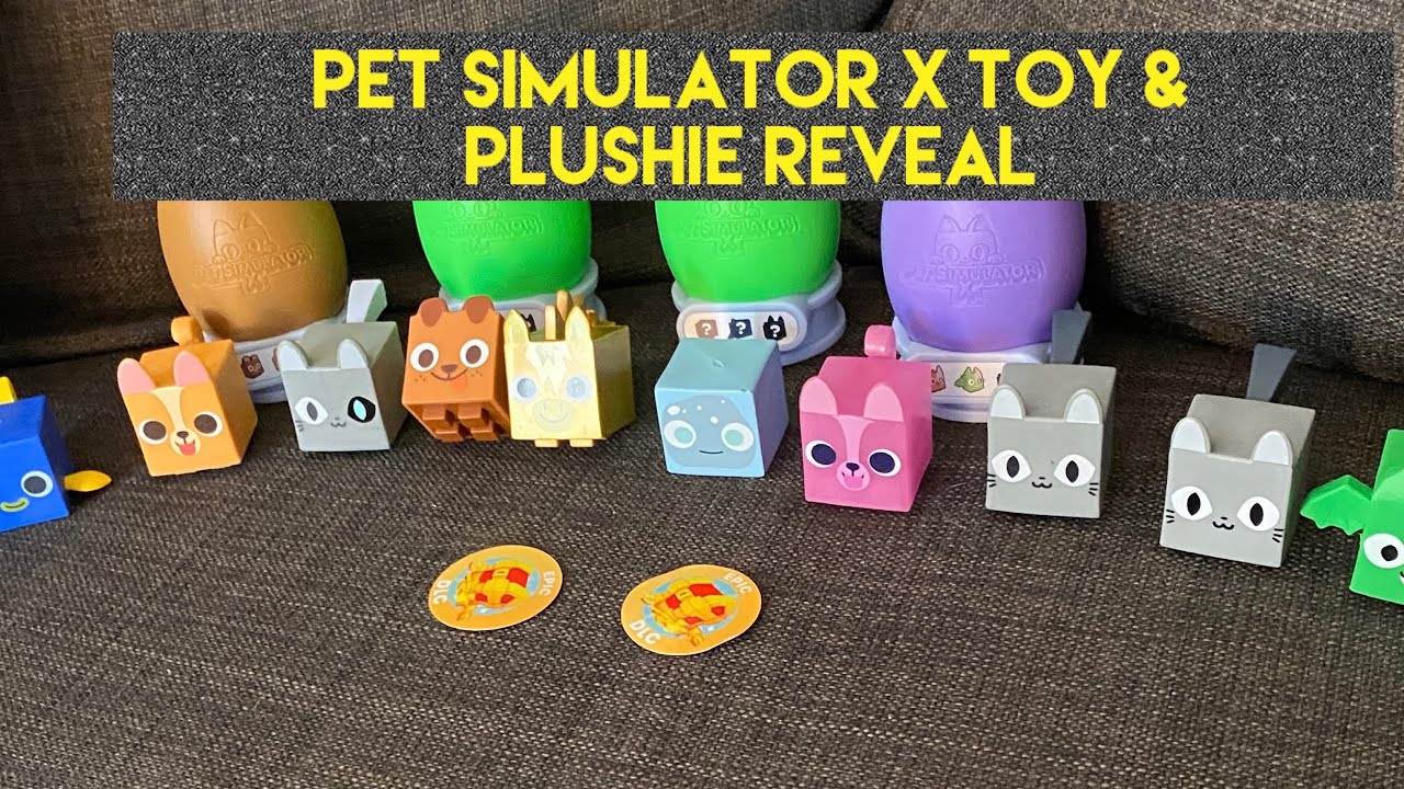 Big Games, Toys, Roblox Series 2 Mystery Pet Simulator X Deluxe Fantasy  Xl Tech Plush 2 Dlc Codes