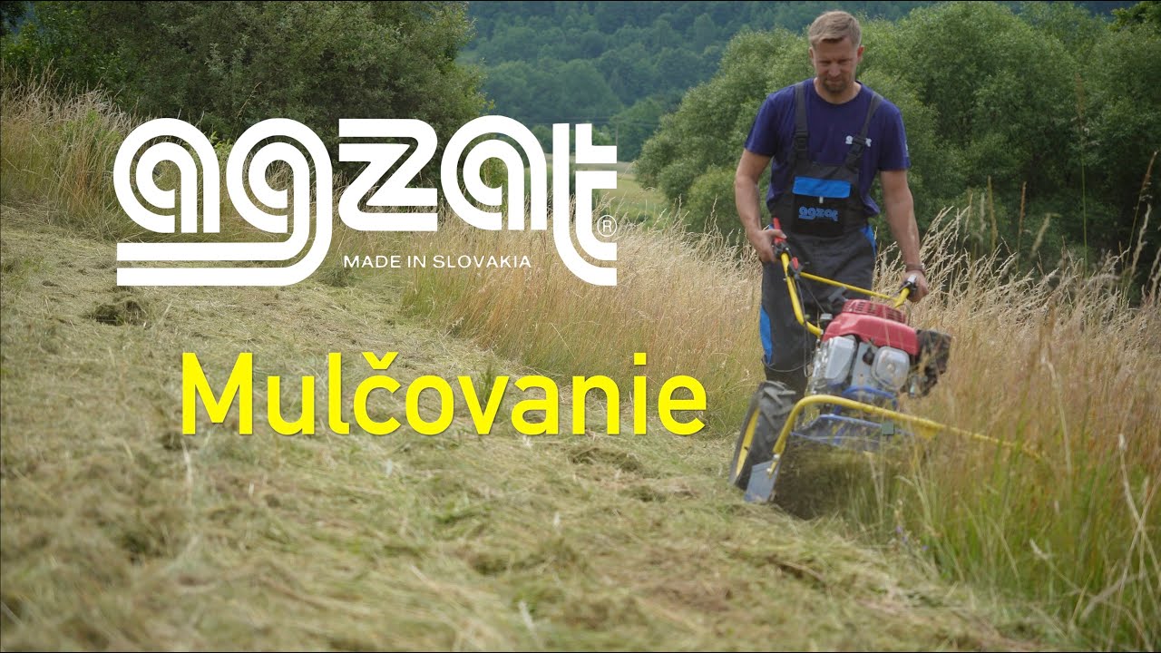 AGZAT - Mulčovanie s novým vyžínačom/mulčovačom RKT-70 UNI | Hriňovské Strojárne a.s.
