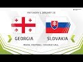 U17. Development Cup - 2019. Georgia - Slovakia