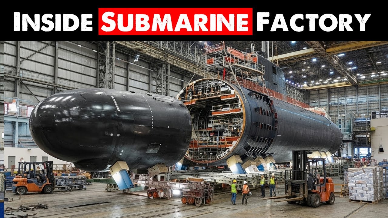 Submarine Manufacturing Process Explained Step by Step