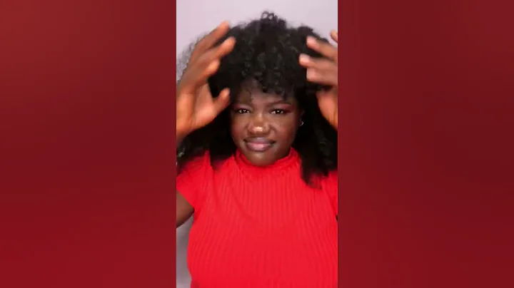 how to create bangs with long natural hair #naturalhairstyles #4chair #bangs