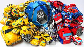 Ultimate 100Transformers Car Toys Bumblebee & Optimus Prime All Generations- Rescue Death Of Mirage